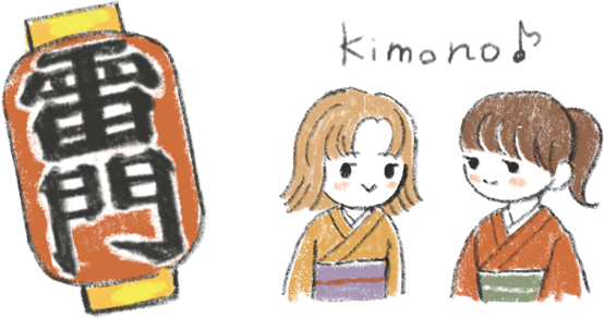 レンタルきもの着てみたよ