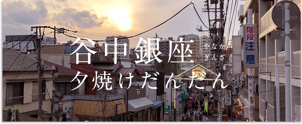 谷中銀座夕焼けだんだん