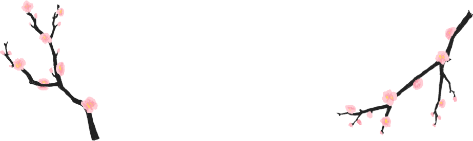 台東区の梅の花